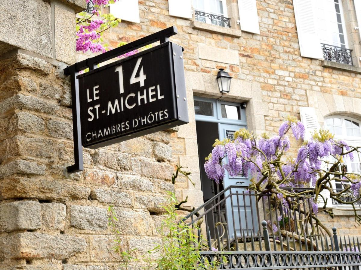 Bed and Breakfast Le 14 St Michel Josselin Zewnętrze zdjęcie
